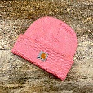 Pink Carhartt Beanie